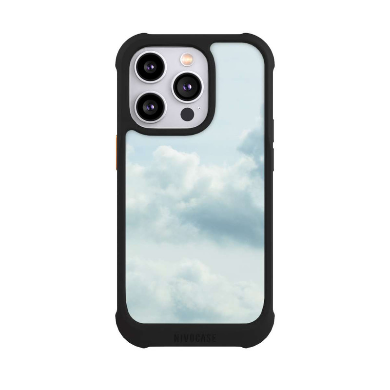 iPhone 14 Pro NIVOmax Pastel Blue Clouds