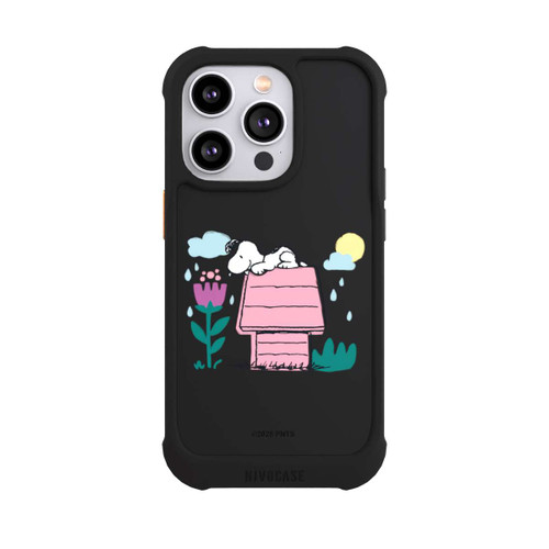 Apple iPhone 14 Pro NIVOmax Snoopy Hundehütte Spring transparent