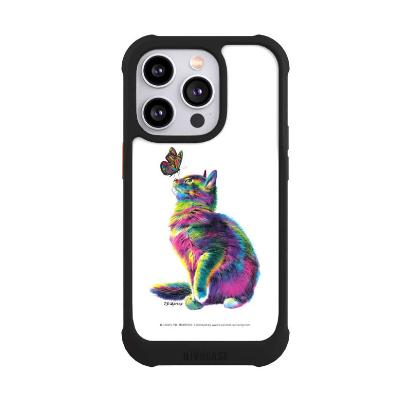 iPhone 14 Pro NIVOmax Katze verspielt