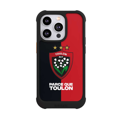 Apple iPhone 14 Pro NIVOmax RCT Logo Rouge Noir