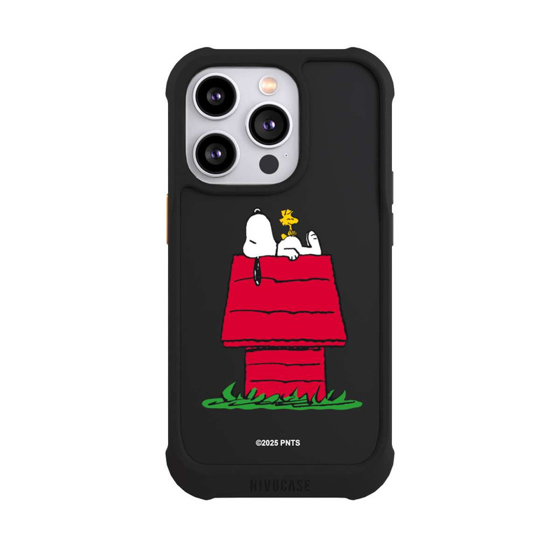 iPhone 14 Pro NIVOmax Snoopy and Woodstock Classic transparent