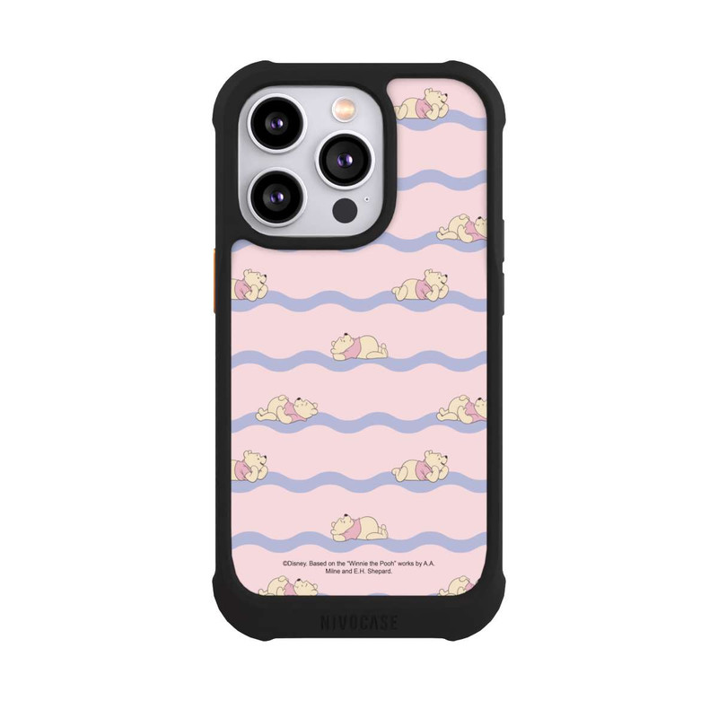 iPhone 14 Pro NIVOmax Winnie the Pooh Pink Waves