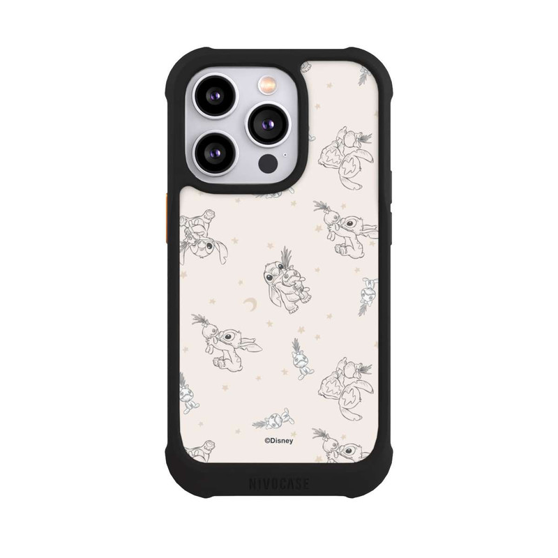 iPhone 14 Pro NIVOmax Stitch Cute Pastel Pattern