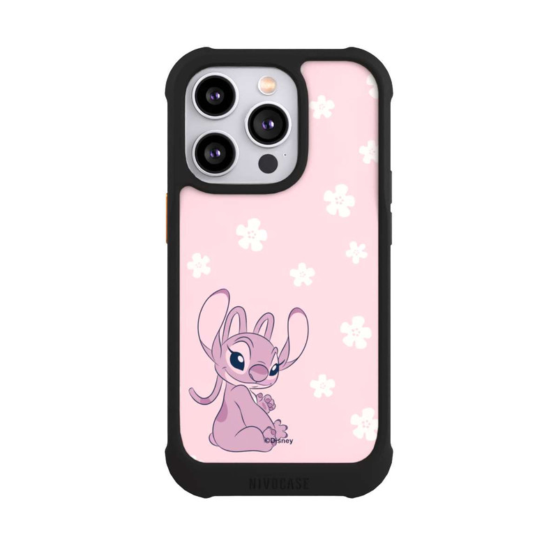 iPhone 14 Pro NIVOmax Angel Pink Pastel Flowers