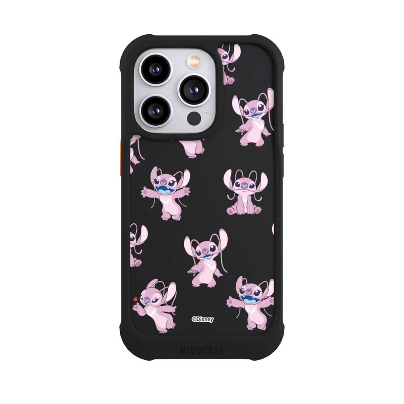 iPhone 14 Pro NIVOmax Angel Faces Pattern Transparent