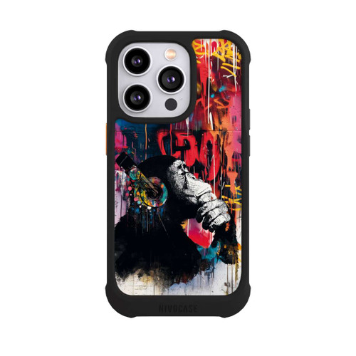 Apple iPhone 14 Pro NIVOmax Chimp Blue Streetart