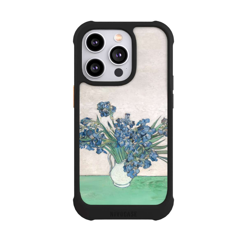 iPhone 14 Pro NIVOmax Irises, by Vincent Van Gogh