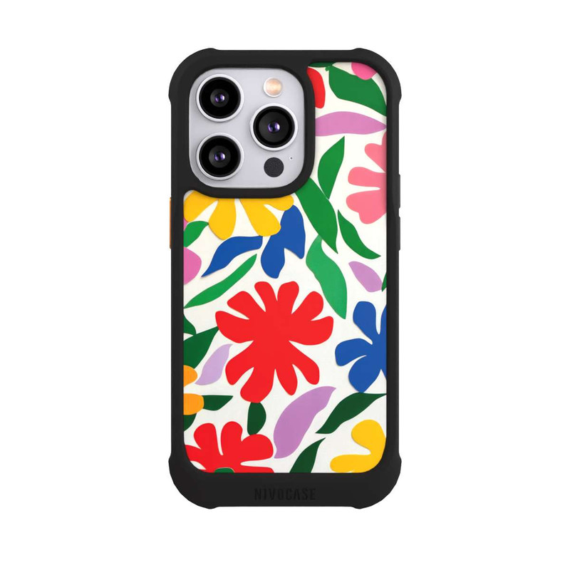 iPhone 14 Pro NIVOmax Blumenliebe Illustration