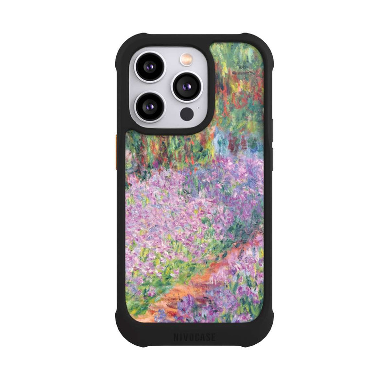 iPhone 14 Pro NIVOmax The Artists Garden at Giverny by Claude Monet