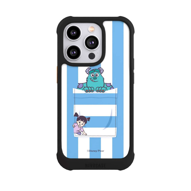 iPhone 14 Pro NIVOmax Monster AG Striped Pattern