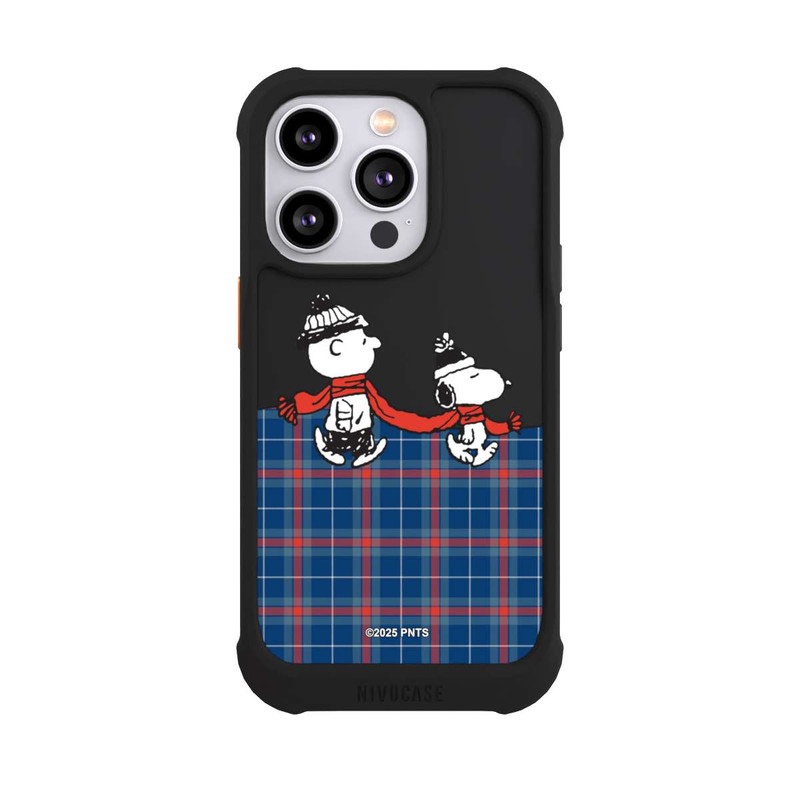 iPhone 14 Pro NIVOmax Peanuts Weihnachtspulli Transparent