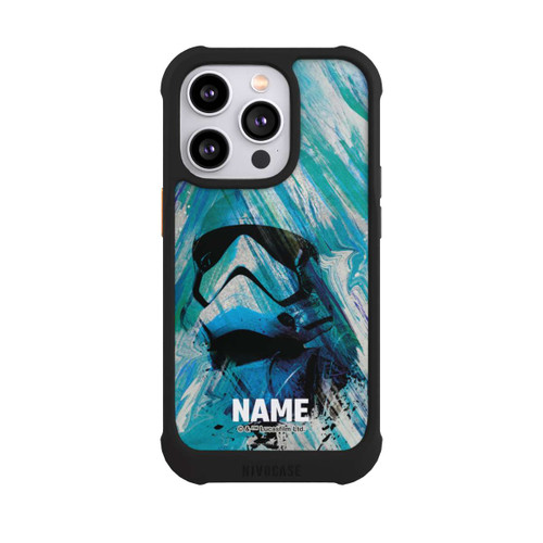 Apple iPhone 14 Pro NIVOmax Stormtrooper Watercolor Personalisierbar
