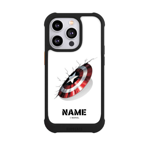 Apple iPhone 14 Pro NIVOmax Captain America Shield Personalisierbar