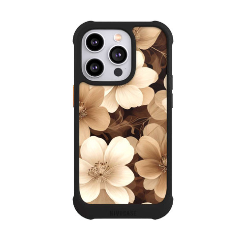 Apple iPhone 14 Pro NIVOmax Naturfarbene Negativblumen mit KI