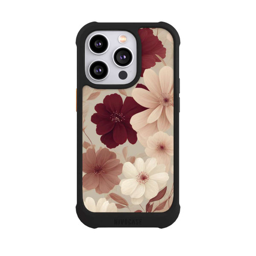 Apple iPhone 14 Pro NIVOmax Romantische Pastellblumen mit KI