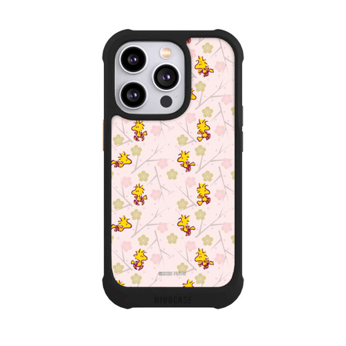 Apple iPhone 14 Pro NIVOmax Woodstock Pink Pattern