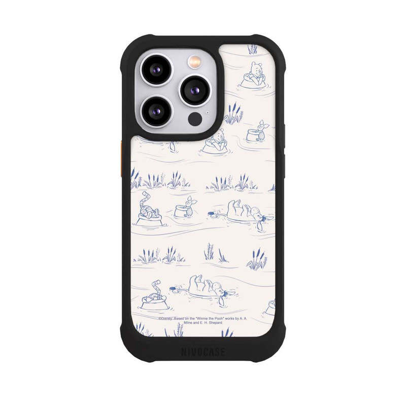 iPhone 14 Pro NIVOmax Winnie Puuh Keramik Muster Tusche