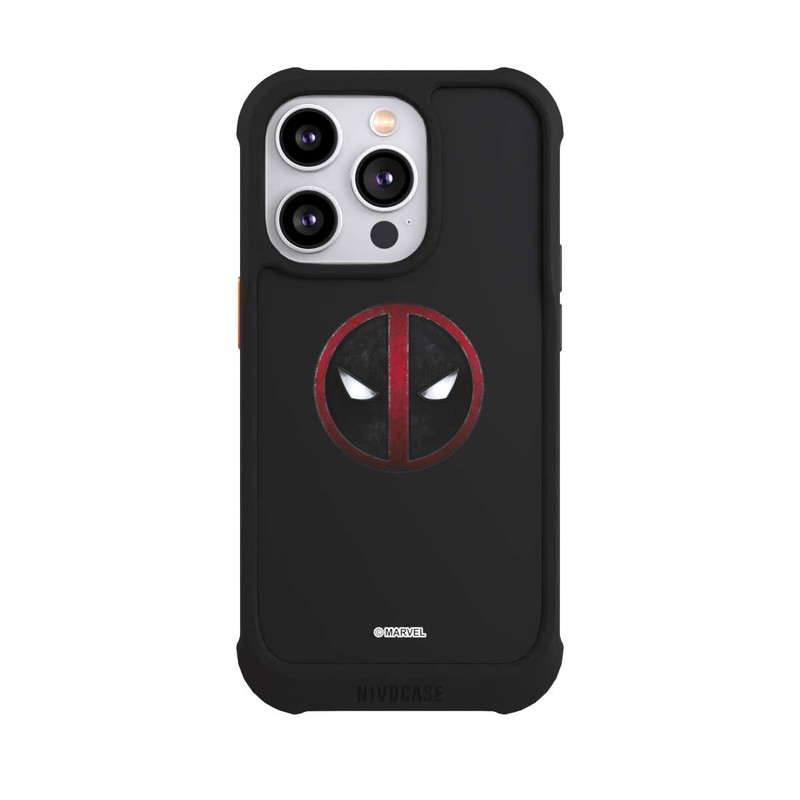 iPhone 14 Pro NIVOmax Deadpool Logo Transparent