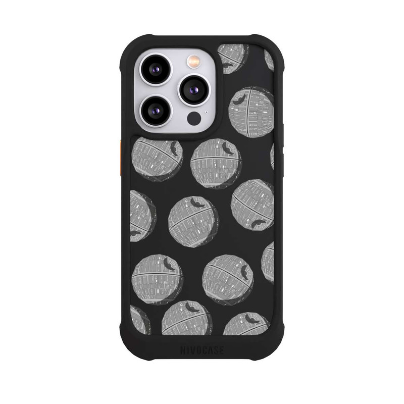 iPhone 14 Pro NIVOmax death-star-pattern-transparent