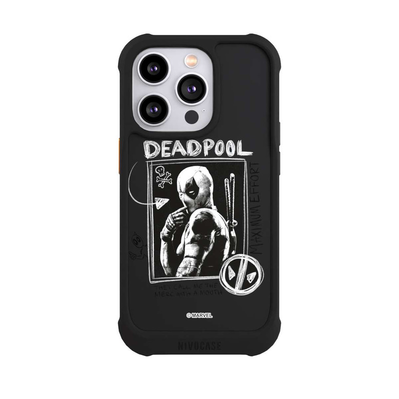 iPhone 14 Pro NIVOmax Deadpool Transparent