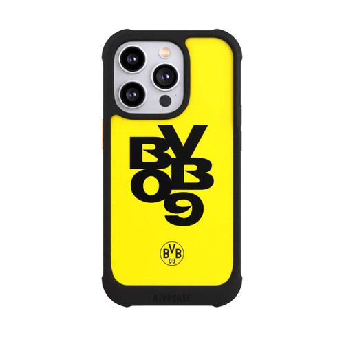 Apple iPhone 14 Pro NIVOmax BVB09 Schwarz Gelb