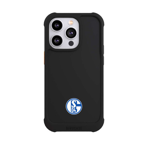 Apple iPhone 14 Pro NIVOmax FC Schalke 04 Logo Klein Transparent