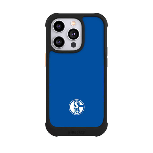 Apple iPhone 14 Pro NIVOmax FC Schalke 04 Logo Blau