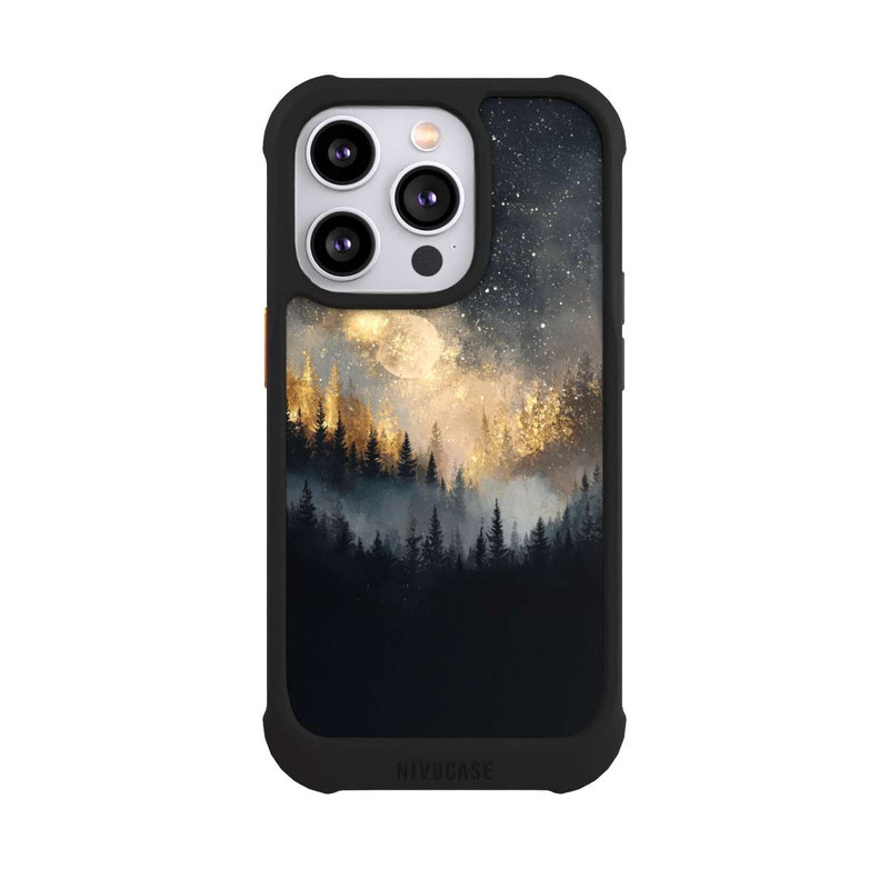 iPhone 14 Pro NIVOmax nächtlicher Wald