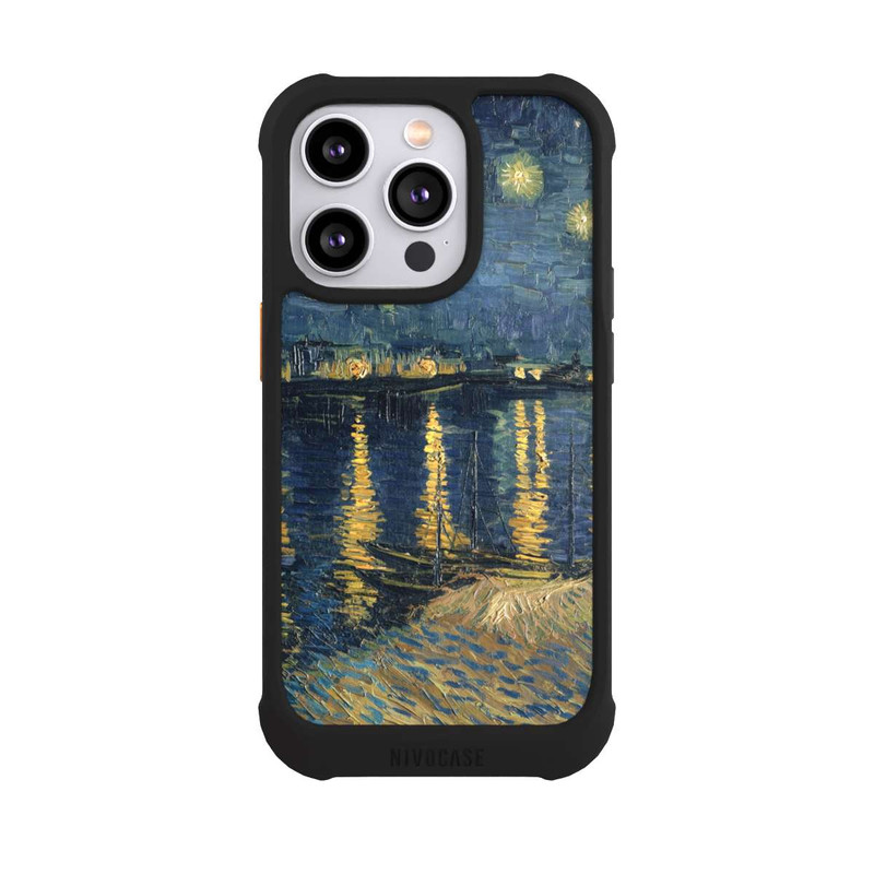 iPhone 14 Pro NIVOmax Sternennacht über der Rhone