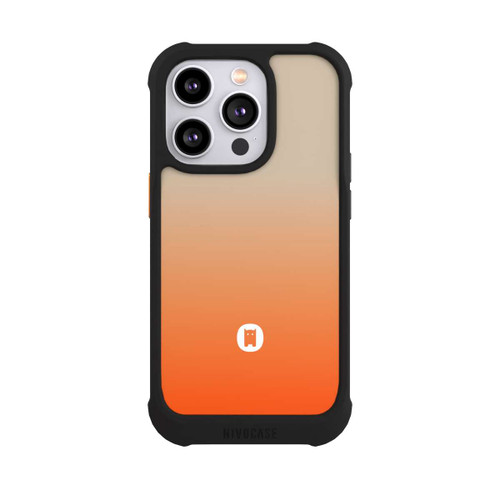 Apple iPhone 14 Pro NIVOmax nivocase-oranger-beigerfarbverlauf