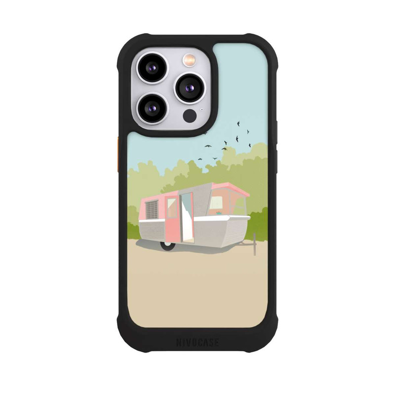 iPhone 14 Pro NIVOmax Retro Glamping by Roberta Murray