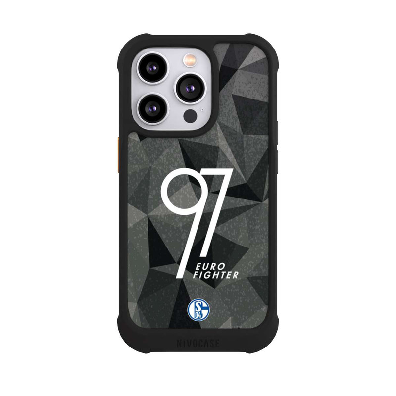 iPhone 14 Pro NIVOmax S04 Eurofighter 97 grau