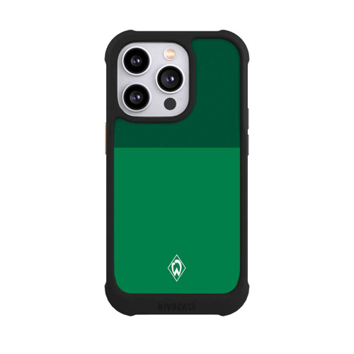 Apple iPhone 14 Pro NIVOmax Werder Bremen Grün auf Grün