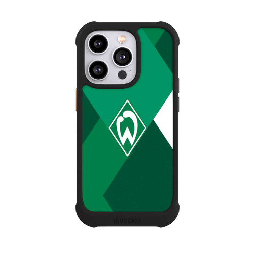 Apple iPhone 14 Pro NIVOmax Werder Bremen Rautenmuster