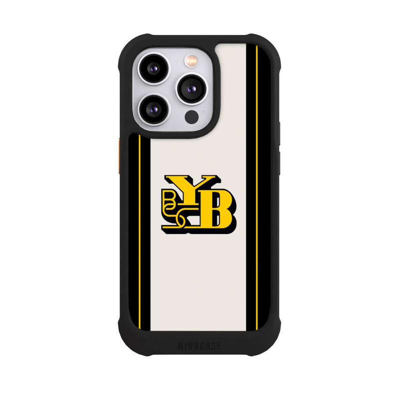 iPhone 14 Pro NIVOmax BSC YB Retro Logo