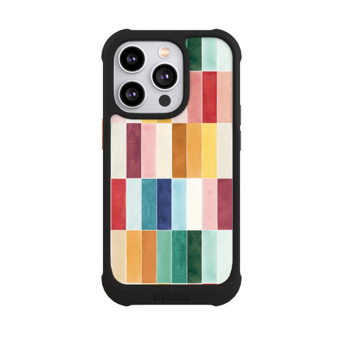 Apple iPhone 14 Pro NIVOmax Modern Craft Geometric Rectangular Tiles