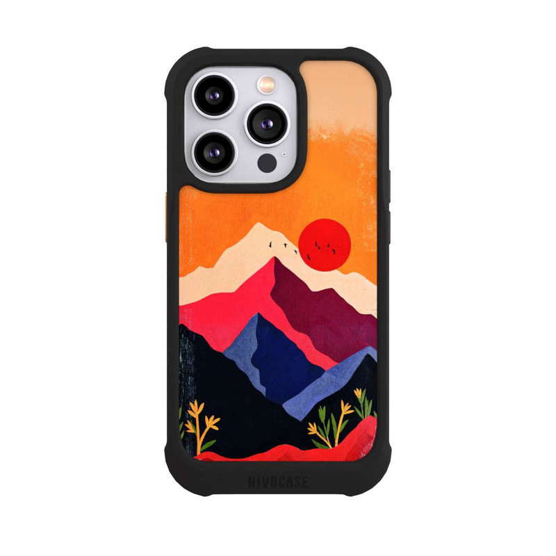 iPhone 14 Pro NIVOmax Les Alpes En Rouge