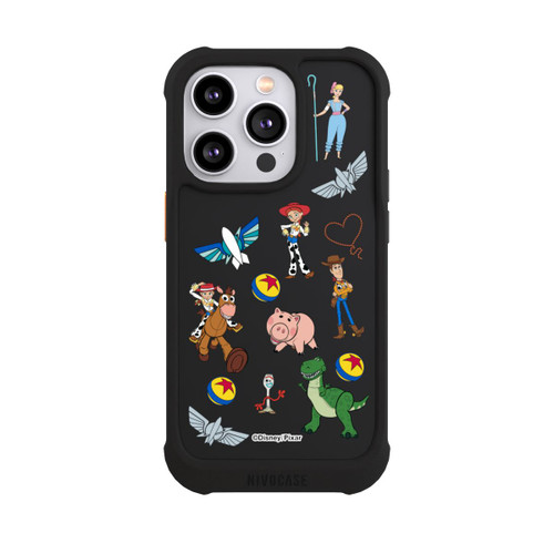 Apple iPhone 14 Pro NIVOmax Toy Story 5 Hero Toys Pattern Transparent