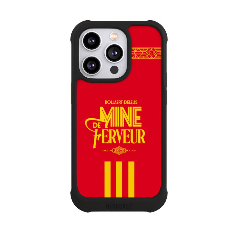 iPhone 14 Pro NIVOmax RC Lens Mine de Ferveur red