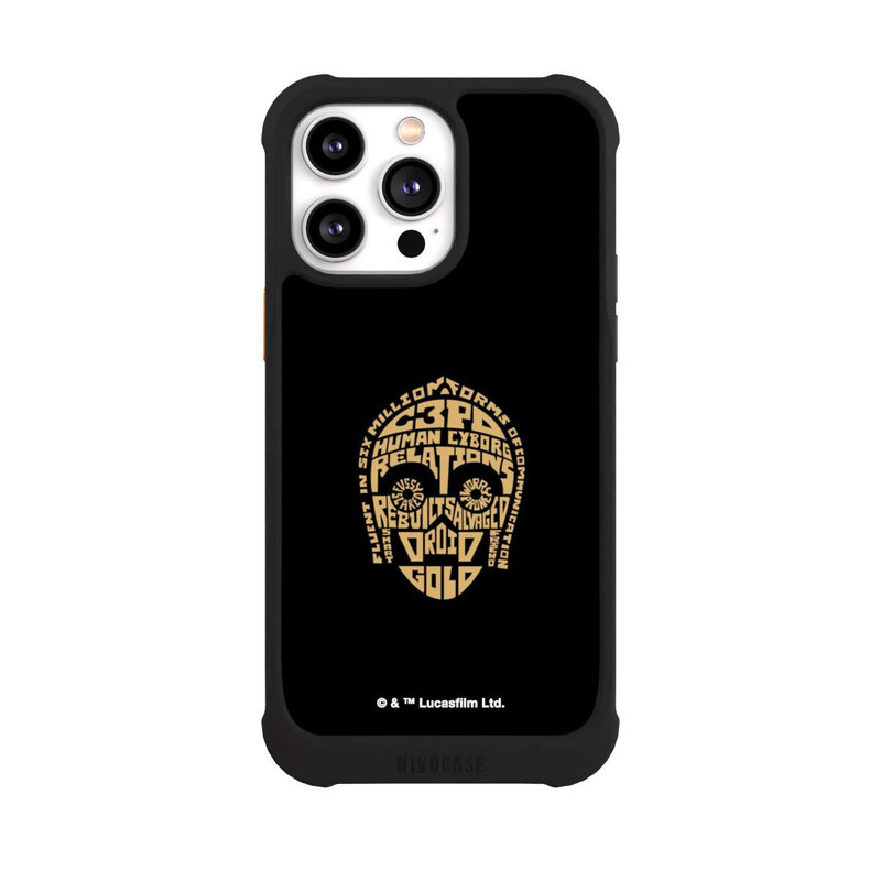 iPhone 14 Pro Max NIVOmax C3PO Typo Grafisch