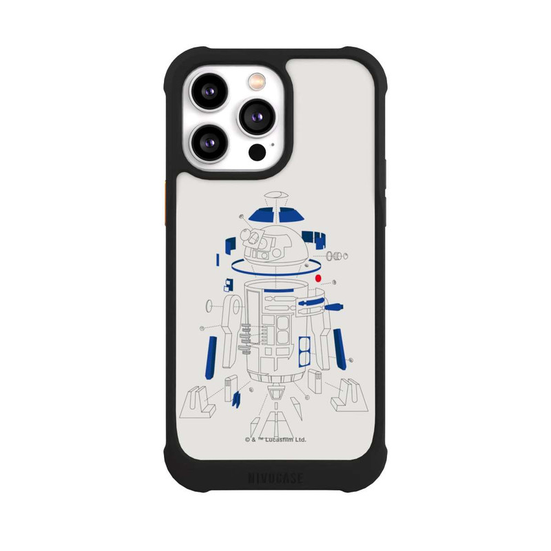 iPhone 14 Pro Max NIVOmax R2D2 Explosionszeichung - StarWars 8