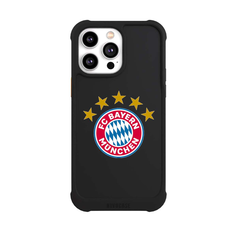 iPhone 14 Pro Max NIVOmax FCB Logo mit Sterne - ohne Hintergrund