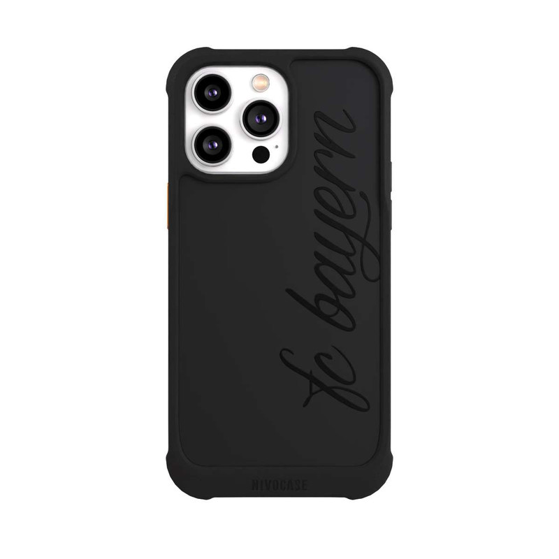 iPhone 14 Pro Max NIVOmax Black FCB Girlmotiv - transparent