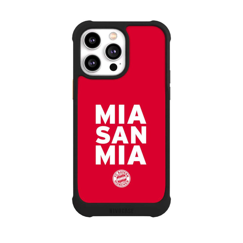 iPhone 14 Pro Max NIVOmax Mia San Mia FCB Rot