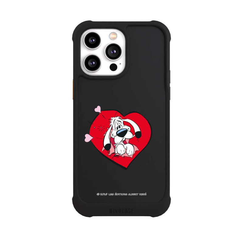 iPhone 14 Pro Max NIVOmax Idéfix Amoureux Transparent