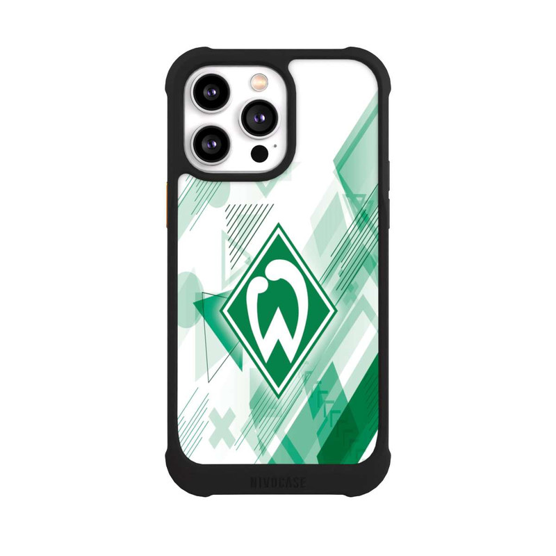 iPhone 14 Pro Max NIVOmax Weiße Grafikelemente - Werder Bremen