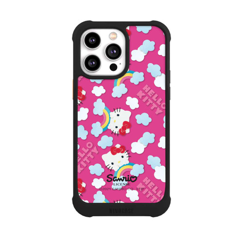 Apple iPhone 14 Pro Max NIVOmax Hello Kitty Regenbogenmuster