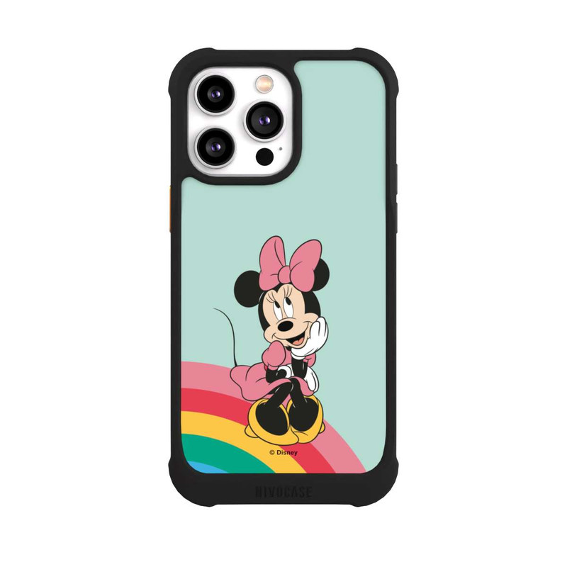 iPhone 14 Pro Max NIVOmax Minnie Regenbogen Portrait