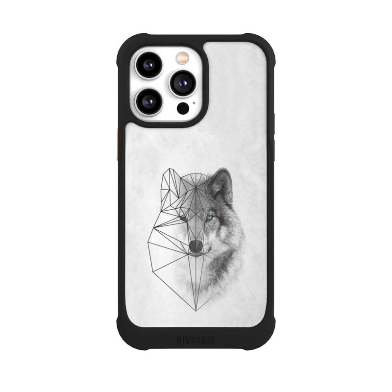 iPhone 14 Pro Max NIVOmax Polygonic Wolf