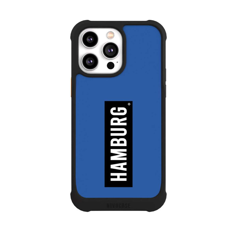 iPhone 14 Pro Max NIVOmax HSV Hamburg Schwarz Blau